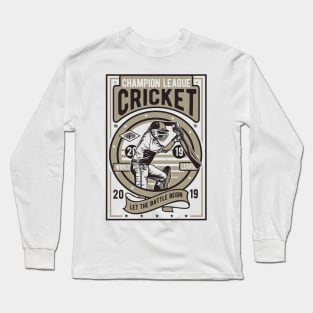 Champion League Cricket Long Sleeve T-Shirt